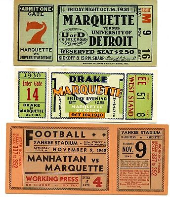 2018 03Mar 22 1930 40 Marquette v Drake Detroit Manhattan College Football